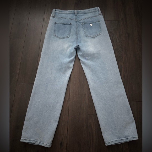 GUESS Ultra High-Rise Straight Ankle Leg Jeans Size 29 - Picture 3 of 12